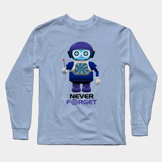 SMRT-1 // never forget Long Sleeve T-Shirt by justinkzucker